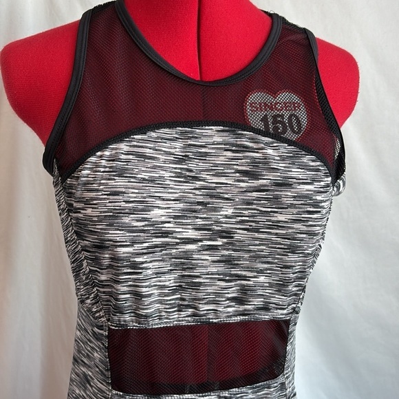 Aviva sleeveless mesh insert tank SM301 - Picture 2 of 6